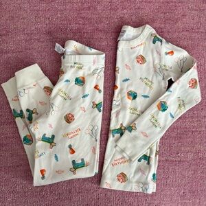 Smaller Things kids happy birthday pajama set